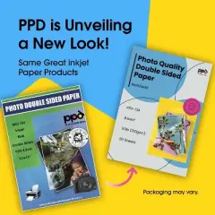 PPD Matte Double Sided Photo Paper (Brochure Paper) 8.5x14" 50 sheets 210 gsm for Inkjet Printers