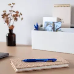 Zebra Z-Grip Retractable Ballpoint Pen Medium Point 1.0mm Blue Ink 96/Pack (22296)