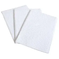 BodyMed 2 Ply Tissue Professional Towels, 13" x 18 in", Case of 500 &ndash; Disposable Paper Towels &ndash; White