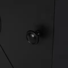 Elwick Outdoor 40000 BTU Iron Square Fire Pit Black - Christopher Knight Home