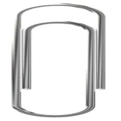 School Smart Smooth Paper Clips, Jumbo, 2 Inches, Steel, 10 Packs with 100 Clips Each