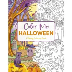 Color Me Halloween - (Color Me Coloring Books) by  Editors of Cider Mill Press (Paperback)