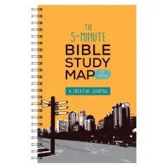 The 5-Minute Bible Study Map for Teen Guys - (Faith Maps) by  Compiled by Barbour Staff (Spiral Bound)