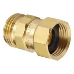 Underhill Garden Hose Nozzle Remover Twist-Ease Kink Eliminator for Kinks, Twist, Tangles, and Cramping w/ Built-In Swivel, 3/4" Attachment (2 Pack)