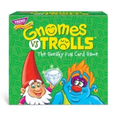 TREND GNOMES vs TROLLS Three Corner Card Game, Pack of 3