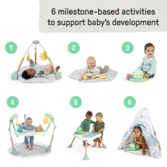 Ingenuity Tummy-To-Toes 6-in-1 Baby Activity Gym - Chic Boutique