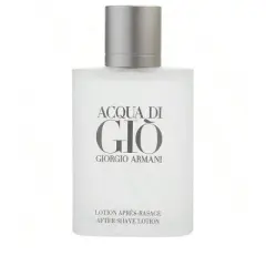 Acqua Di Gio By Giorgio Armani Men Freesia, Cyclamen, Hiacynth, Peach, Calone, Rosemary Aftershave 3.4 Oz