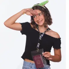 Disney Star Wars The Mandalorian Lanyard and Retractable Badge Reel Set, Grogu Print Lanyard with Matching Badge Reel ID