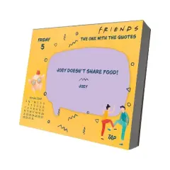 Trends International Inc. 2024 Daily Desk Calendar 4.25"x5" Friends