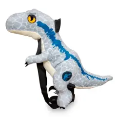 Fast Forward Jurassic World Velociraptor Blue 17-Inch Plush Backpack
