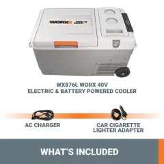 Worx WX876L.9 20V Power Share Electric & Battery Powered Cooler (No Battery and Charger Included - Tool Only)