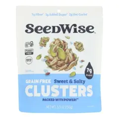 Ozery Bakery Sweet and Salty Grain Free Clusters - Case of 6/5.3 oz