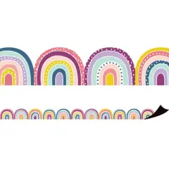 Teacher Created Resources&reg; Oh Happy Day Rainbows Magnetic Border, 24 Feet