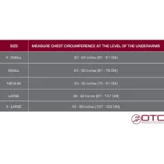 OTC Clavicle Strap, Figure-8 Style, Select Series, Black