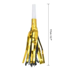 Unique Bargains Fringed Party Blower Sparkle Fringed Noise Makers 36 Pcs