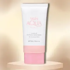 Skin Aqua SUNPLAY Tone Up Physical Sunscreen For Sensitive Skin SPF 50+ PA++++ - (1.69 oz)Sunscreen by Rohto&nbsp;Mentholatum JAPAN