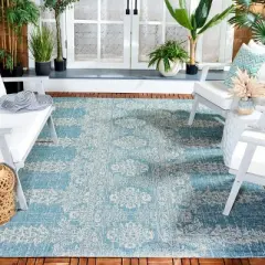 Courtyard CY8796 Power Loomed Area Rug - Safavieh