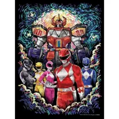 Men's Power Rangers Starry Night T-Shirt