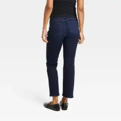 Over Belly Ankle Bootcut Maternity Pants - Isabel Maternity by Ingrid & Isabel&trade; Dark Wash