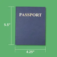 Hygloss My Passport Books, 12 Per Pack
