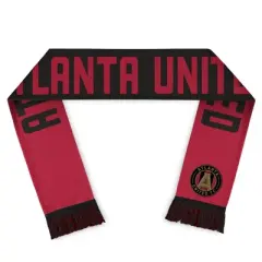 MLS Atlanta United FC Scarf: Midweight Acrylic Solid Pattern