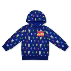 Marvel Boy's Super Hero Marvel Comics 2 Piece Coordinates, Pullover Hoodie and Jogger Pants Set