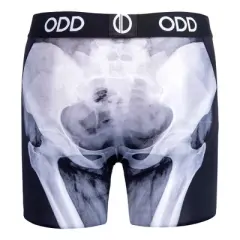 Odd Sox, X Ray, Men's Boxer Briefs, Funny Skeletal Bone Print Underwear