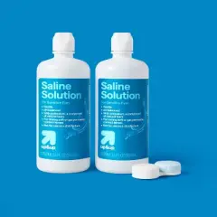 Saline Solution for Sensitive Eyes - 24 fl oz - up&up&trade;
