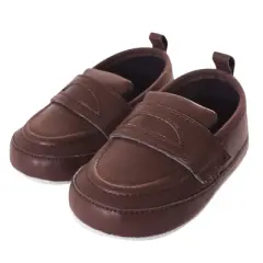 Little Treasure Baby Boy Cotton Bodysuit, Pant and Shoe 3pc Set, Red Navy Suspenders