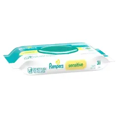 Pampers Sensitive Baby Wipes - 36ct
