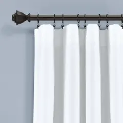 52"x84" Kids' Make A Wish Space Star Ombre Window Curtain Panels Navy/White Set - Lush D&eacute;cor