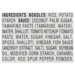 Kikkoman Pad Thai Noodle Kit with Sauce - Case of 6 - 4.8oz