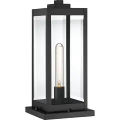 Quoizel Lighting Westover 1 - Light Post Light in  Earth Black