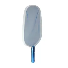 Pool Central Swimming Pool Leaf Skimmer with Nylon Net 19.75" - Blue