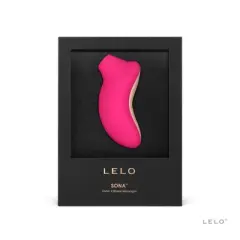 LELO SONA Rechargeable and Waterproof Clitoral Stimulator - Cerise