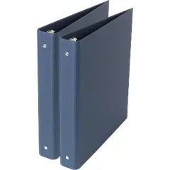 Bigso Ringo 1-Inch 3-Ring Binder Organizer - 11x11.8in - Ideal for School & Work Projects