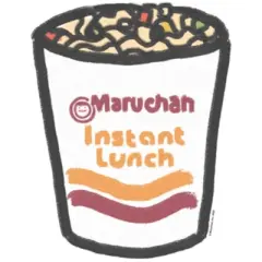 Women's Maruchan Instant Lunch Drawing T-Shirt