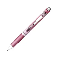 Pentel EnerGel RTX Retractable Liquid Gel Pen .7mm Pink Barrel Black Ink. 3/Pack BL77PBP3ABC
