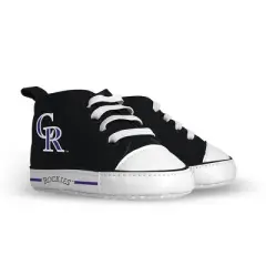 Baby Fanatic Pre-Walkers High-Top Unisex Baby Shoes -  MLB Colorado Rockies