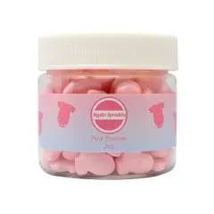 Mystic Sprinkles Candy Shapes Pink Onesies