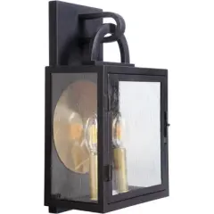 Craftmade Lighting Wolford 2 - Light Wall Light in  Textured Black