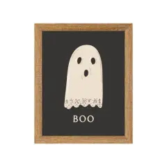 Petal Lane 8"x10" Ghost Boo Rustic Brown