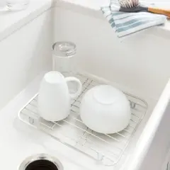 12.5"x 10.5" Wire Sink Mat Silver - Brightroom&trade;