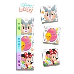 Disney Baby Hop, Hatch, Bloom - (Board Book)