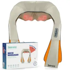 Belmint Shiatsu Neck and Shoulder Massager with Heat Function.