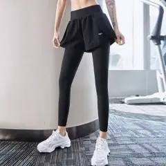 BABYYER Women's Yoga Pants, High Waist Leggings, Sport Fitness Quick Dry Shorts with Liner and Pocket