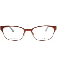 Kate Spade  YDC Womens Rectangle Eyeglasses Burgundy Havana 51mm