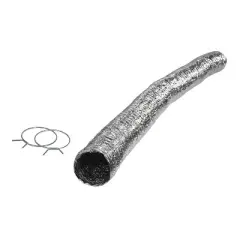 Certified Appliance Accessories&reg; Flex Dryer Vent Transition Duct, 5ft in Silver