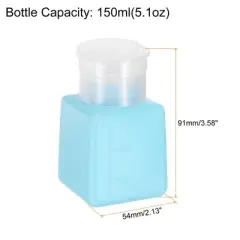 Unique Bargains Press Type ESD Anti-Splash Alcohol Dispenser with Sealing Plastic Lid