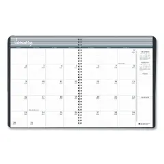 14-Month Recycled Ruled Monthly Planner, 11 x 8.5, Black Cover, 14-Month: Dec 2025 to Jan 2027